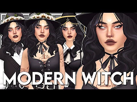 The Sims 4 | MODERN WITCH 🪄 | CAS & Lookbook + CC Links