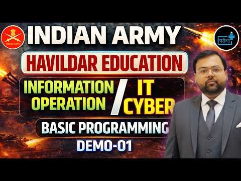 Army Havildar Education Vacancy, Information Operation & IT CYBER Syllabus, Eligibility & Strategy-1
