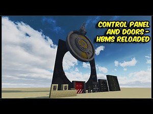 "Control Panel" Tutorial - HBMs Reloaded | How to open doors using Control panels in HBMs Reloaded