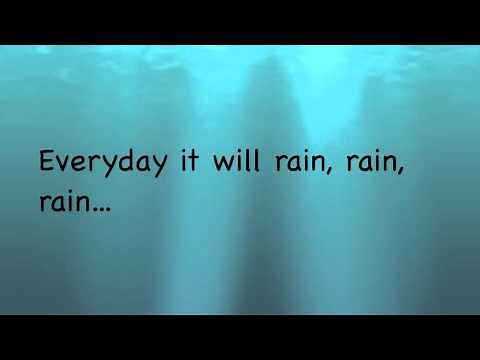 Bruno Mars - It Will Rain (Instrumental with on screen lyrics)