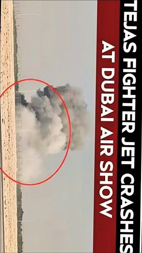 “Dubai Airshow Blast 😱 | Tejas Fighter Jet Crash Full Reality | Indian Jet Accident New Update 2025”