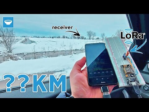LoRa Distance Testing with RYLR998 in open field - Amazing results!