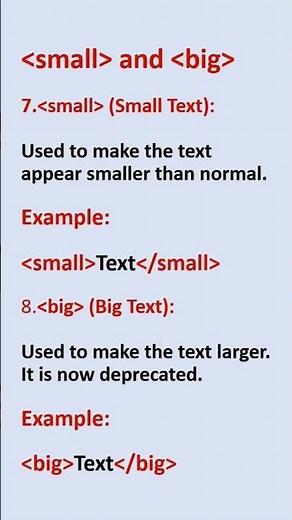 HTML Text Formatting Explained | 16 Types with Examples