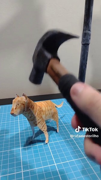 Gato em Papercraft: Tutorial e Dicas Criativas