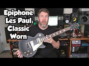 Epiphone Les Paul Classic Worn - Ebony