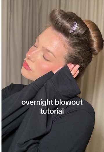 Easy Overnight Blowout Tutorial for Princess Curls