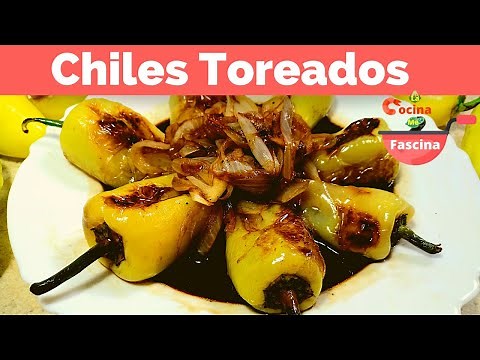 CHILES TOREADOS CON SALSA DE SOYA ‪@LaCocinaMeFascina‬​