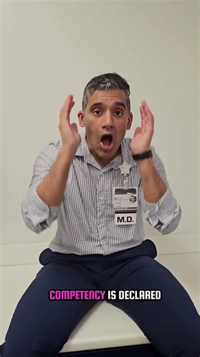 Capacity vs Competency Explained in 40 Seconds #medicaleducation #psychiatry #medicalstudent