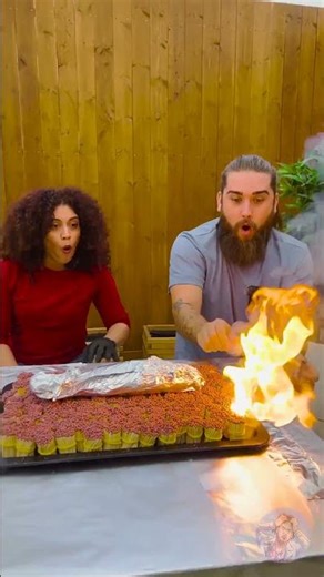 Matchstick BBQ Challenge - Grilling Fish with 1,000+ Matchsticks