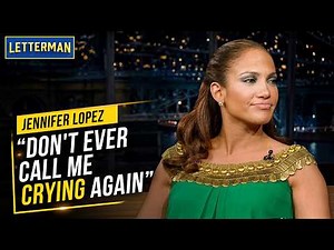 Jennifer Lopez Shares Her Mom’s Harsh Fame Advice | David Letterman