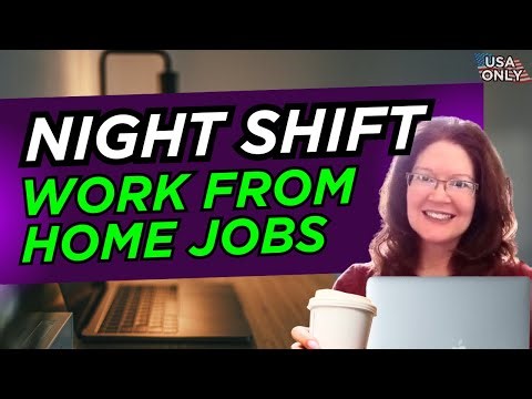 Work From Home Jobs You Can Do At NIGHT