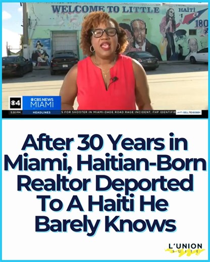 For nearly three decades, Edrisse Michelin called South Florida home. Arriving as a wide-eyed 3-year-old from #Haiti in the early 1990s, he grew up in the vibrant #Haitian diaspora communities of Miami, built a life, started a family, and chased the American dream. But one desperate decision during the chaos of the COVID-19 pandemic shattered it all, leading to his deportation earlier this month to a country he left behind as a child—and barely recognizes today.⁠ ⁠ "I still don't feel like I'm h