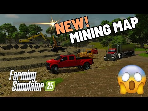 New Console Mining Map Star Valley in Farming Simulator 25
