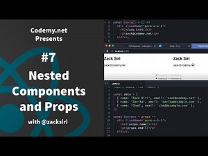 React: Nested Components and Props - [007]