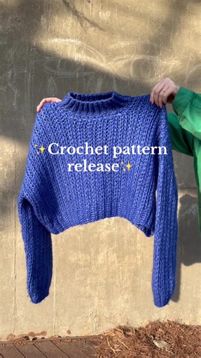 Shipshape Sweater: Cozy Crochet Pattern Release
