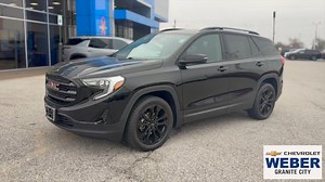 2020 GMC Terrain SLT 🚙✨ 👉 Highlights: One owner, AWD, navigation, Bluetooth, remote start, keyless entry, heated leather seats, backup camera, Apple CarPlay/Android Auto, automatic climate control, fog lights, push-button start, WiFi hotspot, power outlet, USB ports, cruise control with steering wheel-mounted audio controls, and so much more! 💵 Price: $18,444 #WeberPreowned #TheWeberDifference #GMCTerrain #GMC #ForSale #SUV #PreOwned #CarShopping | Weber Chevrolet Granite City