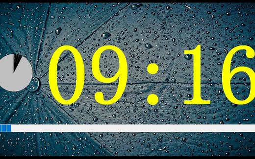 10-minute timer, ten minutes countdown alarm clock.| 10分钟计时器十分钟倒计时闹钟
