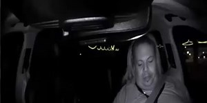 Video: Uber driver looks down for seconds before fatal crash