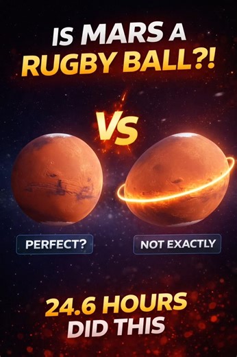 Is Mars Actually Shaped Like a Rugby Ball?