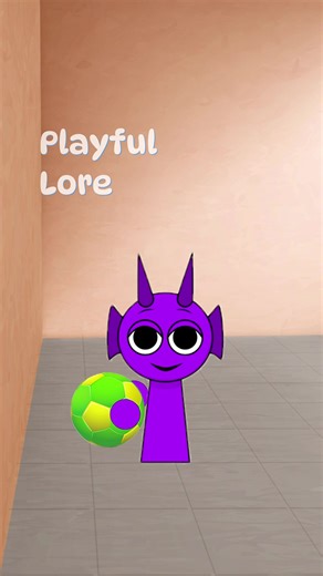 Durple's Playtime with a Ball