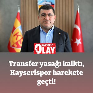 36K views · 672 reactions | TRANSFER YASAĞI KALKTI, KAYSERİSPOR HAREKETE GEÇTİ! https://www.kayseriolay.com/transfer-yasagi-kalkti-kayserispor-harekete-gecti/155089/ | Kayseri OLAY | Facebook