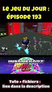 Le jeu du jour épisode 193 - Insane Mario Kart MOD Wii Texture Pack HD Gameplay FR PC Dolphin
