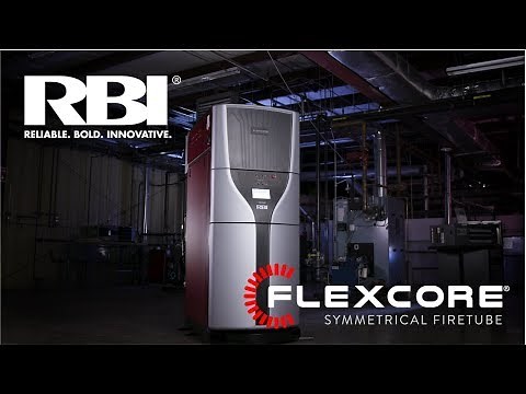 RBI FlexCore Symmetrical Firetube Condensing Boiler