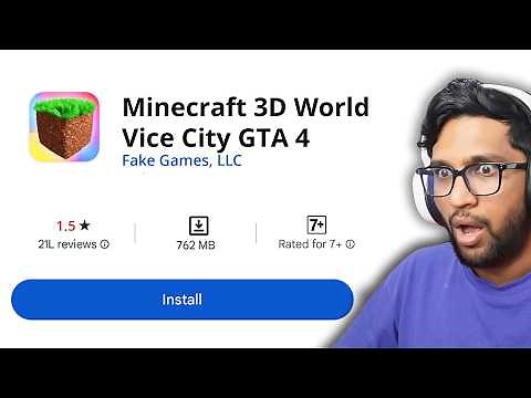 Installing Fake Minecraft Games NO ONE EVER PLAYED
