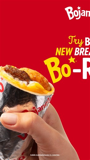 You’ll only need one hand. Order Bo’s all-new Breakfast Bo-Rito, packed with country-style sausage, fluffy eggs and Southern sausage gravy! | Bojangles