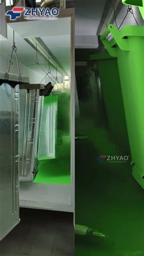Powder Spraying Line collection #metalcoating #zhyao #paintingmachine