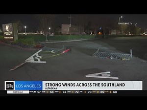 High wind warning issued for parts of LA County