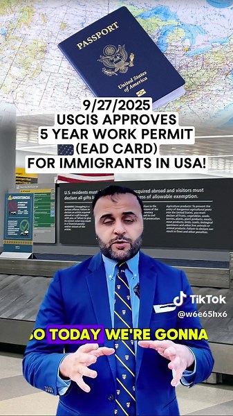 New 5-Year Work Permits for Asylum Seekers in US