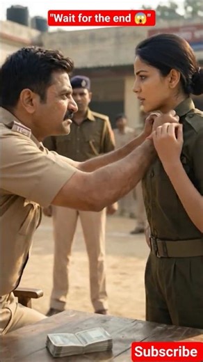 Lady Officer ne sikhaya Inspector ko sabak! 💪 #shorts #aistory #indianarmy