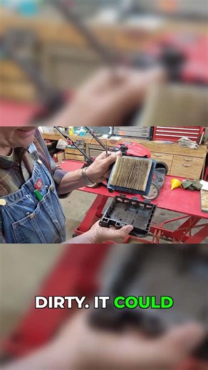 5 seconds to a better running mower #lawncare #diy #shorts