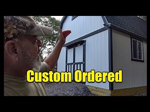 Custom Ordered Lawn Shed Tuffshed