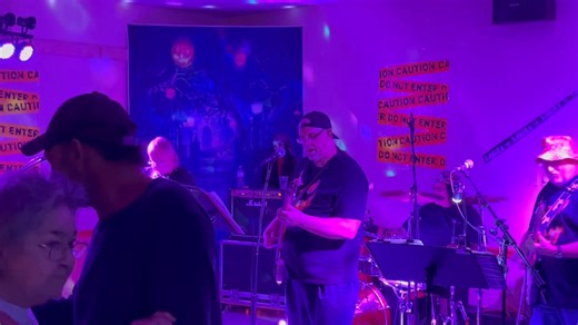 Our lead guitarist Troy doing what he does best and the rest of the boys in the band. | Fast Lane Band