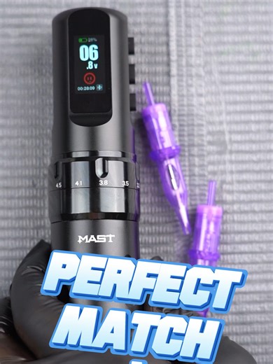 The perfect combination of machine and needle. Check out the hands-on demonstration of our product! Available on Amazon Prime! Link in bio. Search 'Mast Flip4 Pro' to find the best deal. #amzonfinds #masttatoo #tattoo #TattooLearning #tattoobeginner #tattoolove #tattoolife #professionaltattoo #tattootools #tattootech #tattoocartridges #tattootechnique #tattoopractice #tattooequipment #tattootool #tattooline #tattooshade
