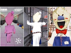 Ice Scream 4 Vs Ice Scream 5 Vs Ice Scream 6 Playing As Rod