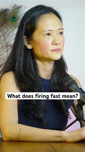 What does firing fast mean?