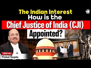 How is the Chief Justice of India (CJI) Appointed? Explained! | CJI Surya Kant | By Vishal Gupta