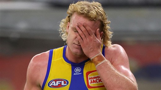Reuben Ginbey goes down with quad injury