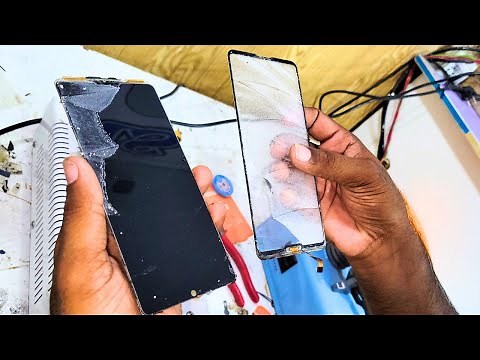 Sharp Aquos R5 Broken Screen Repair ! Touch Glass Replacement Guide