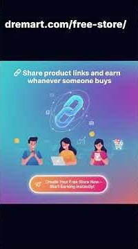 Start Your Free Online Store & Earn 40% for Life