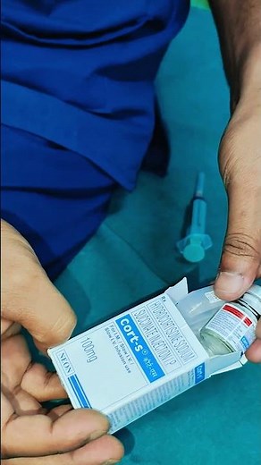 Hydrocort Injection Use 😱💉#injection #doctor #nursing