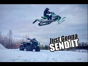 Biggest 500 sno pro jump on youtube!