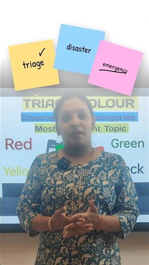 Triage System in Emergency: Color Coding for Patient Priority #emergency #health #hospital #disaster