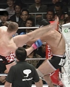Cro Cop ended this fight with a SAVAGE first round head kick against Caras Jr. 😧 Watch of all of Mirko Cro Cop's fights exclusively on UFC Fight Pass! | UFC