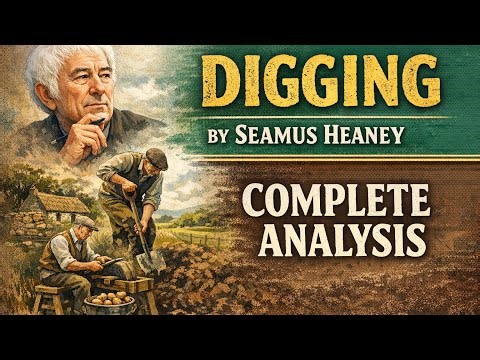 Digging by Seamus Heaney.| Analysis | Poem