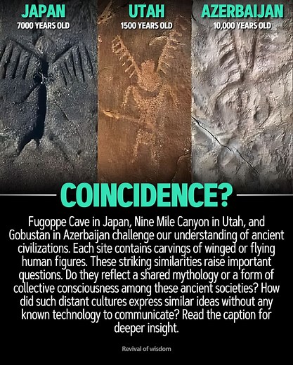 Regardless of the age or location of these petroglyphs, the same deep...