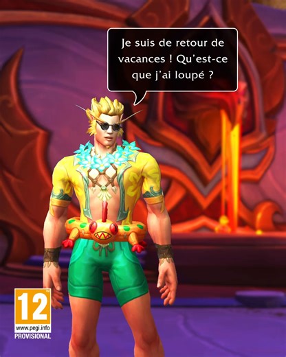 N’ayez crainte, la nouvelle expérience pour les joueurs reprenant le jeu vous expliquera tout 😌 | World of Warcraft